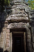 Ta Prohm temple - sculpted fronton